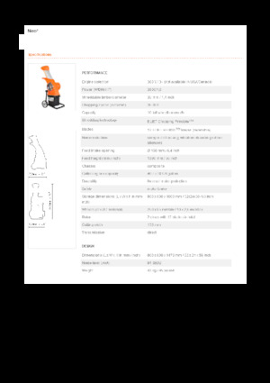 Rębaki drewna Eliet NEO³