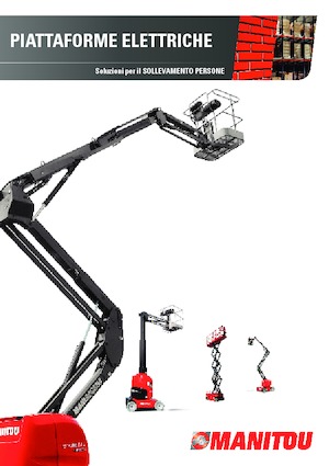 Kołowe podnośniki nożycowe Manitou 100 SEC