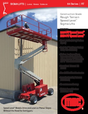 Kołowe podnośniki nożycowe MEC 2684RT