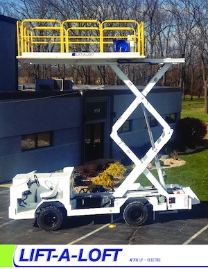 Kołowe podnośniki nożycowe Lift-A-Loft APX16