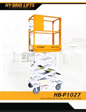 Kołowe podnośniki nożycowe Custom Equipment HB-P1027