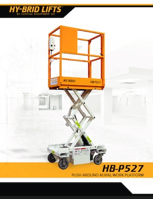 Kołowe podnośniki nożycowe Custom Equipment HB-P527