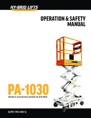 Kołowe podnośniki nożycowe Custom Equipment PA-1030