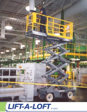 Kołowe podnośniki nożycowe Lift-A-Loft SPN20