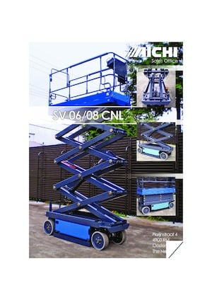 Kołowe podnośniki nożycowe Aichi SV06CNL