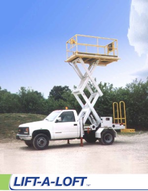 Kołowe podnośniki nożycowe Lift-A-Loft TMP-15 