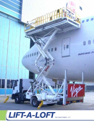 Kołowe podnośniki nożycowe Lift-A-Loft TMX32-15