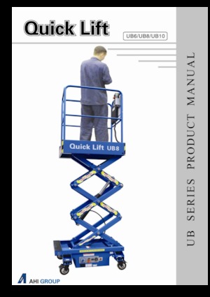 Kołowe podnośniki nożycowe AHI UB8