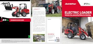 Elektryczne ładowarki kołowe Schäffer 23e 
