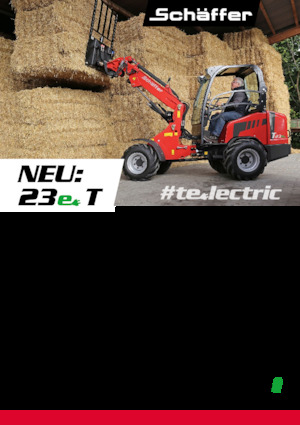 Elektryczne ładowarki kołowe Schäffer 23e T 