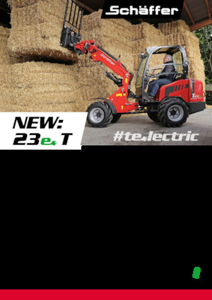 Elektryczne ładowarki kołowe Schäffer 23e T 