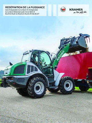 Placowe urządzenie załadowcze Kramer KL35.8T 