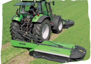 Bębny tylne bez kondycjonera DEUTZ-FAHR KM 4.29 