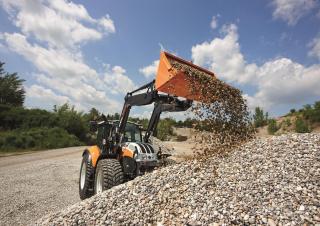 Pojazdy Ciągniki kompaktowe Steyr 4095 Multi ET Komfort