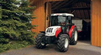 Pojazdy Ciągniki kompaktowe Steyr 4095 Kompakt Hilo Profi