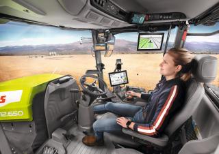 Ciągniki na gąsienicach gumowych Claas Xerion 12.650 Terra Trac 