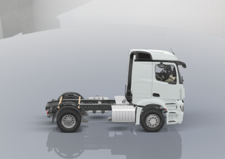 Samochody ciężarowe Ciągniki siodłowe Mercedes-Benz Actros 2042 LS 4x2