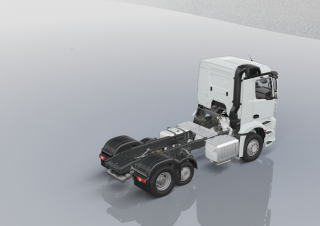 Samochody ciężarowe Ciągniki siodłowe Mercedes-Benz Actros 2451 LS 6x2