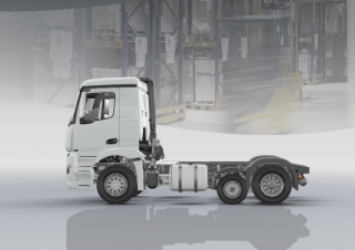 Samochody ciężarowe Ciągniki siodłowe Mercedes-Benz Actros 2452 LS 6x2