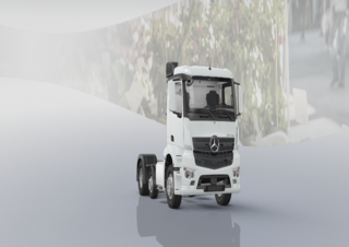 Samochody ciężarowe Ciągniki siodłowe Mercedes-Benz Actros 2553 LS 6x2