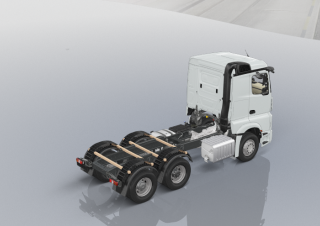Samochody ciężarowe Ciągniki siodłowe Mercedes-Benz Actros 2651 LS 6x4
