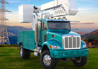 Samochody ciężarowe Ciągniki siodłowe ze sztywnym podwoziem Peterbilt 348 PACCAR PX-7