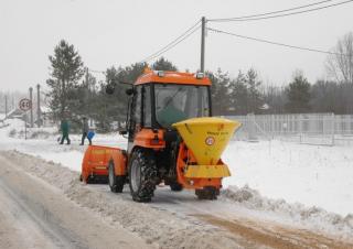 Urządzenia do zimowych robót komunalnych Posypywarki Dołączane rozsiewacze Pronar PS 250