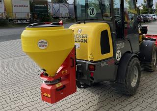 Urządzenia do zimowych robót komunalnych Posypywarki Dołączane rozsiewacze Adler ST-E 200