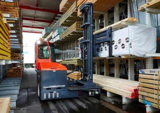 Wózki widłowe wielokierunkowe Elektryczne wielokierunkowe wózki widłowe Combi-Lift C 3000 ET