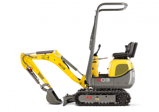 Elektryczne koparki gąsienicowe Wacker Neuson 803 dual power 