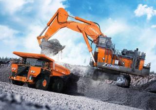 Elektryczne koparki gąsienicowe Hitachi EX8000-7E