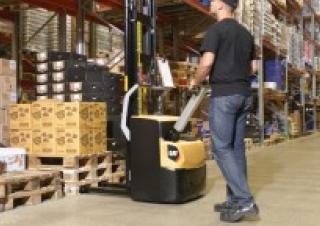 Wózki podnośnikowe Wózki paletowe elektryczne Caterpillar NSP12N2(I)