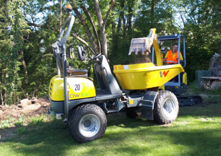 Elektryczne wozidła kołowe Wacker Neuson DW15e