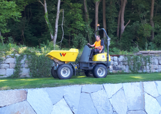 Elektryczne wozidła kołowe Wacker Neuson DW15e