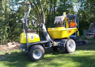 Elektryczne wozidła kołowe Wacker Neuson DW15e