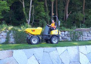 Elektryczne wozidła kołowe Wacker Neuson DW15e