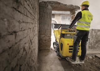 Elektryczne wozidła gąsienicowe Wacker Neuson DT10e
