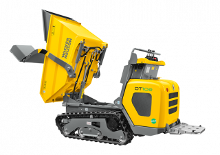 Elektryczne wozidła gąsienicowe Wacker Neuson DT10e