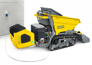 Elektryczne wozidła gąsienicowe Wacker Neuson DT10e