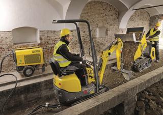 Elektryczne wozidła gąsienicowe Wacker Neuson DT10e
