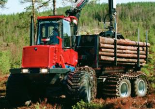 Maszyny leśne Forwardery Valmet 840.2