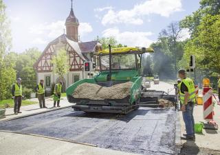 Gąsienicowe rozściełacze asfaltu Vögele Super 1600-3i