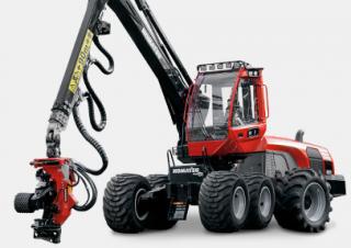 Maszyny leśne Kombajny Komatsu 901