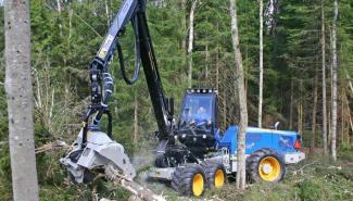 Maszyny leśne Kombajny Rottne H 14 B