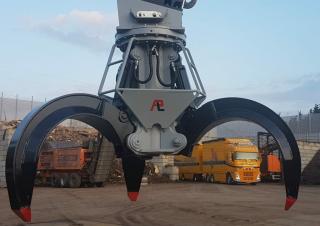 Hydrauliczne łyżki chwytakowe Pladdet POPG-600