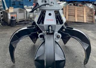 Hydrauliczne łyżki chwytakowe Pladdet POPG-800