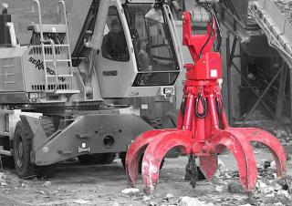 Hydrauliczne łyżki chwytakowe Rotar RPG 4-800