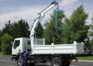 Hydrauliczne żurawie do załadunku Cormach 12000 E2