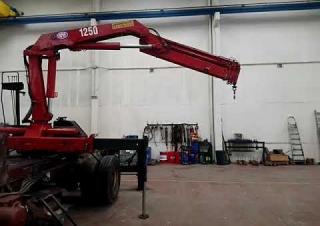 Hydrauliczne żurawie do załadunku HMF 1250 K 3