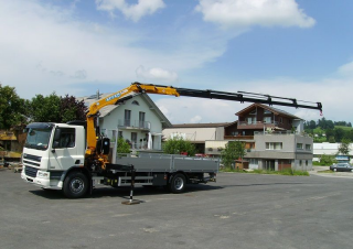 Hydrauliczne żurawie do załadunku Effer 135 4S